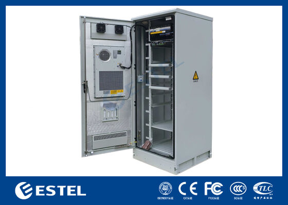 24kW Telekommunikationskorrekturgerät Leistung in Temperaturkontrolliert IP65 Außen 38U Gehäuse