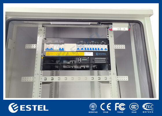 24kW Telekommunikationskorrekturgerät Leistung in Temperaturkontrolliert IP65 Außen 38U Gehäuse