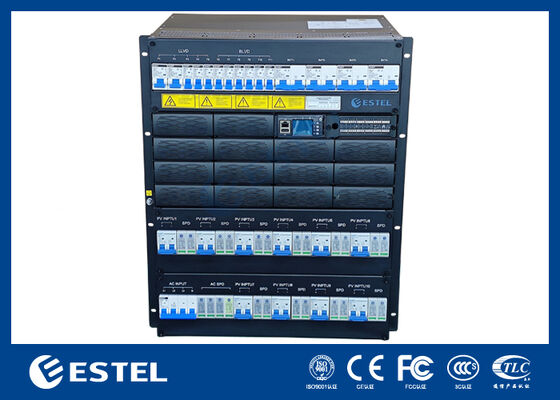 13U Hybrid Energy Telecom Power Core with 30kW PV Solar Power and 16kW Rectifier Power