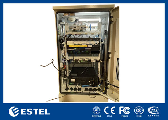 24U Outdoor-Telecom-Rectifier-Schrank mit 18kw Gleichstromverteilung