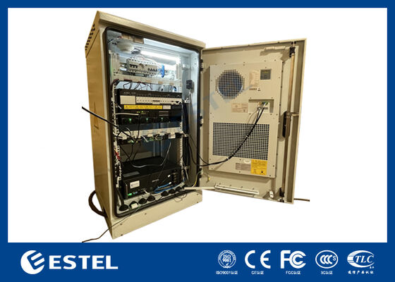 24U Outdoor-Telecom-Rectifier-Schrank mit 18kw Gleichstromverteilung