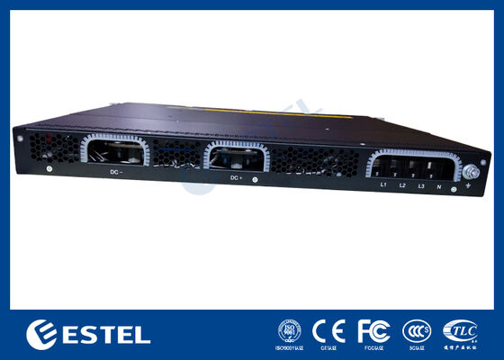 ET48100-P5E21 1U 2-Steckplatz Hochspannungs-DC-Solar-Erweiterungsgehäuse für -48V Telekommunikations-Stromversorgungssysteme