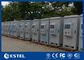 Dauerhaftes Telekommunikations-Kabinett im Freien mit Front Rear Access Air Conditioner-Abkühlen