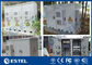3 Bucht-Telekommunikations-Einschließungs-Klimaanlagen-im Freien Kühlsystem mit Batterie-Schichten