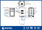 Klimaanlage des Three-Point- Verschluss-Telekommunikations-Kabinett-IP55 im Freien/Ventilator-Kühlsystem