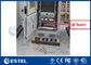Galvanisierte Stahltelekommunikations-Kabinett-Klimaanlage im Freien, die mit Gleichrichter-System abkühlt