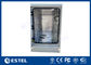 IP65 16U galvanisierte Stahlausrüstungs-Kabinett-Klimaanlage im Freien mit Schirm