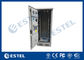 Kommunikations-Kabinett-Doppelschicht-Stahl IP55 40U im Freien 19 Zoll
