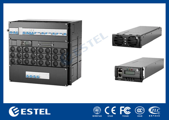 10U ununterbrochene Stromversorgung 36KW 48VDC Korrekturgerät System Schaltmodus für Telekommunikationssicherung
