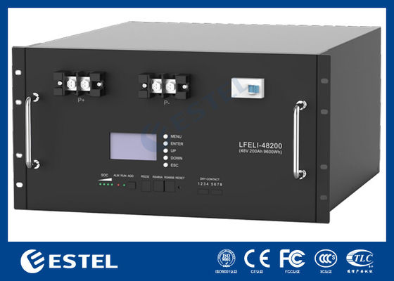48V 200Ah Lithium-Eisenphosphat-Batterie LiFePO4-Batterie für Telekommunikationssystem