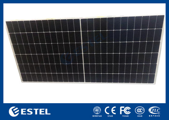 Hochleistungs-Mono-Halbzellen-Einzelmodul 450W bis 600W Solarmodul für Telekommunikations-Stromversorgungssysteme