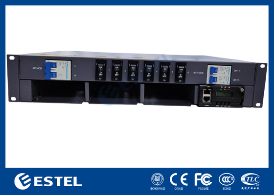 -48VDC Telekommunikations-Stromversorgungssystem mit 9kW Leistung und Fernsteuerungs- und Überwachungsfunktionen