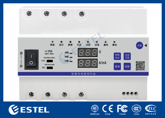 Telekommunikations-Stromversorgungssystem Dreiphasig 80A Intelligentes Strommanagement-Terminal mit Cloud-Steuerung