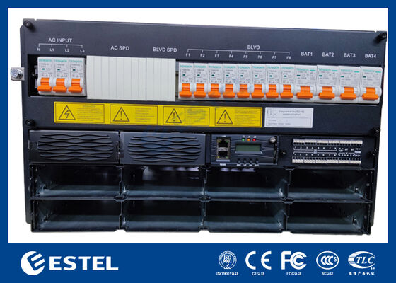 6U Telecom DC48V-Rektifikator mit integrierter Fernbedienung